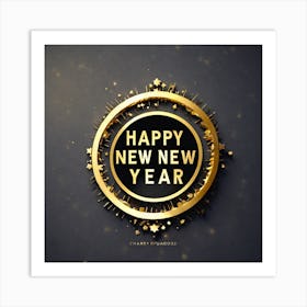 Happy New Year 112 Art Print