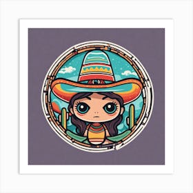 Mexican Girl 78 Art Print