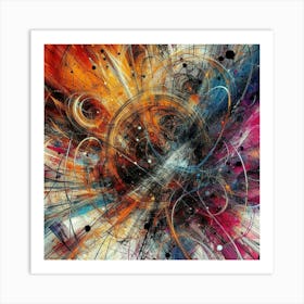 Abstract Painting 168 Art Print