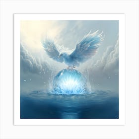 Dove art Art Print