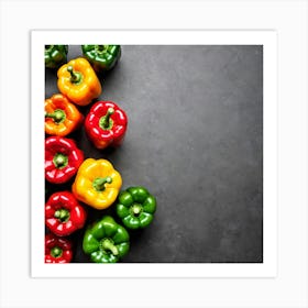 Colorful Peppers 21 Art Print