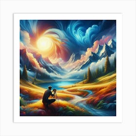 Immerse Yourself In Nature Through Landscapes Art Print