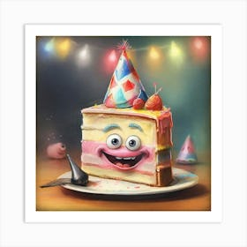 Birthday Cake 6 Art Print