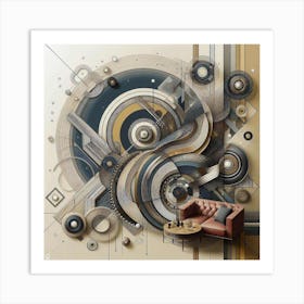 Abstract Painting Wall Art Art Print