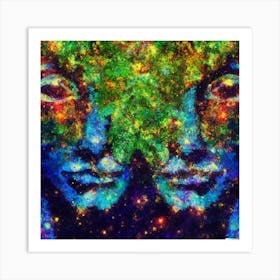 Beautiful Mystery of Universe Art Print