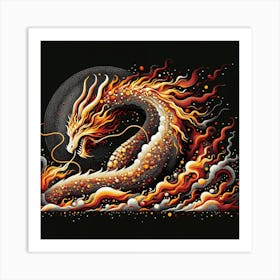 Dragon Fire Art Print