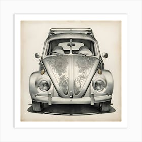 Vw Beetle Ar3 Art Print