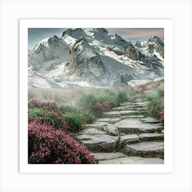 Path To The Mountains Art Print