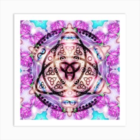 Celtic Mandala Art Print