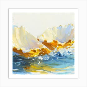 Shells In The Water Art Print