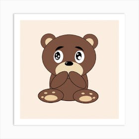 Teddy Bear 1 Art Print