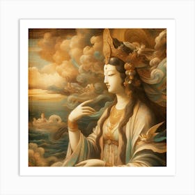 Guan Yin 9 Art Print