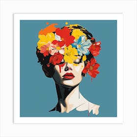 Flower Girl 1 Art Print