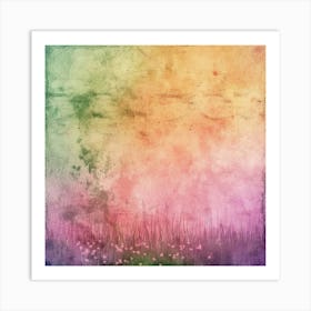 Watercolor Background Photo Art Print