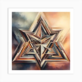 Star Of David Art Print