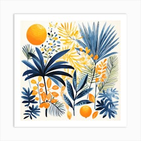 Tropical Print Art Print