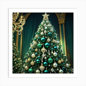 Christmas Tree Art Print