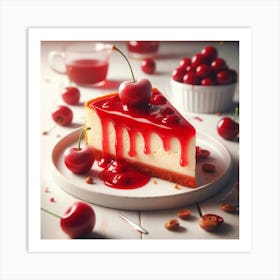 Cheesecake MMMMM! Art Print