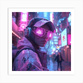 Cyberpunk 1 Art Print