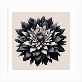 Dahlia 20 Art Print