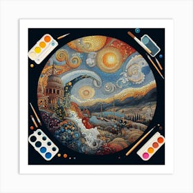 Starry Night Art Print