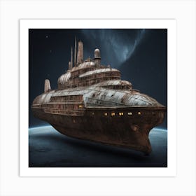 Spaceship Art Print