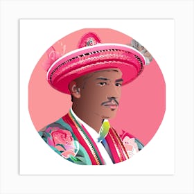 Mexican Man Art Print