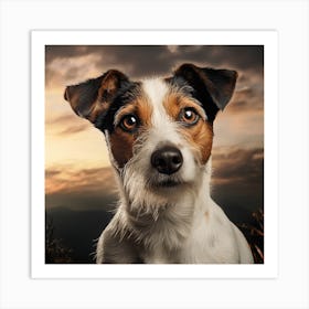 Jack Russell Terrier 1 Art Print