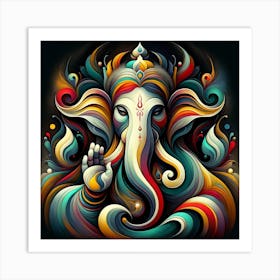 "Divine Essence" - This mesmerizing artwork captures the spiritual grandeur of Eastern mysticism, showcasing a deity in a swirl of vibrant colors. Perfect for seekers of wisdom and lovers of rich, cultural art, "Divine Essence" is a transcendent piece that promises to be the focal point of any room. Its intricate details and flowing lines evoke a sense of peace and enlightenment. Ideal for collectors and enthusiasts looking to infuse their space with a touch of the divine and the ethereal. Own this masterpiece today and bring home the serenity and majesty of this exquisite representation of spiritual beauty. Art Print