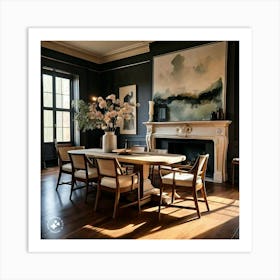 Dining Room 3 Art Print