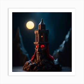 Castle Of The Demons Art Print