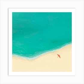 Of A Beach Art Print