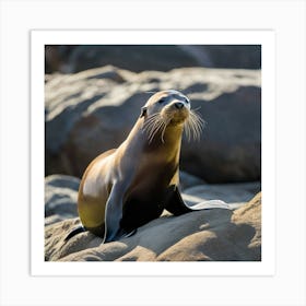 Sea Lion Art Print