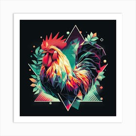 Rooster Art Print