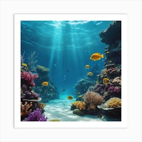 Dope Reef Art Print