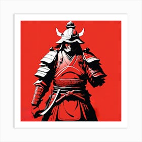 Samurai Warrior 3 Art Print