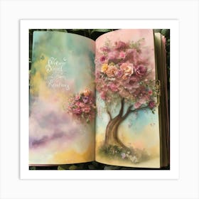 Flowering Tree Art Print