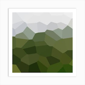 Abstract Landscape 1 Art Print