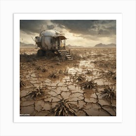 Desert Landscape 4 Art Print