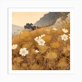 Field Of Flowers Art Print