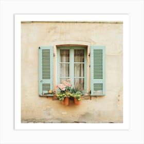 Vintage Window 1 Art Print