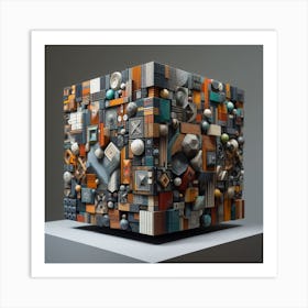 Giant Cube Art Print