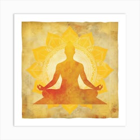 Solar Plexus Chakra (Manipura) 2 Art Print