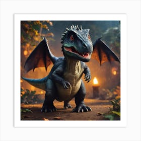 Baby Dragon Art Print