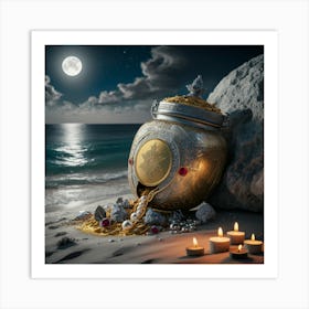 Talisman Of The Moon Art Print