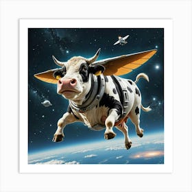 Ai Cow Art Print