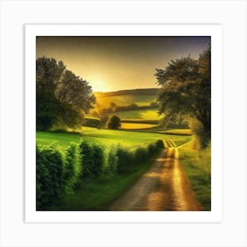 Country Road 17 Art Print