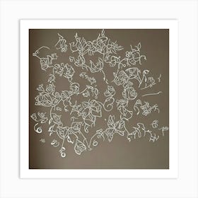 Floral Wall Art 8 Art Print