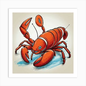 Lobster 7 Art Print