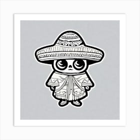 Mexican Owl Art Print